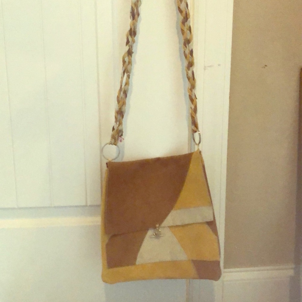 Suede boho Hippos bag